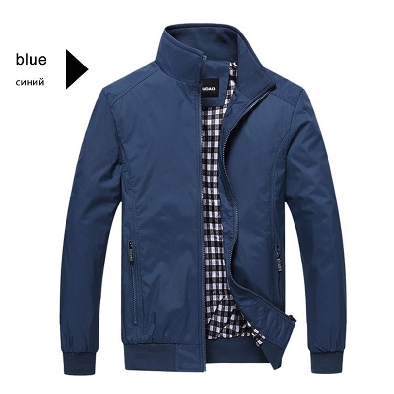 New Jacket Men Fashion Casual Loose Mens Jacket Sportswear Bomber Jacket Mens jackets men and Coats Plus Size M 5XL T200319