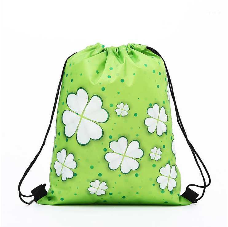 Gift Wrap Customized Logo Lovely Cartoon Girl Style Four-leaf Clover Pattern Of Polyester Drawstring Bags Anniversary Bag
Gift Wrap Customized Logo Lovely Cartoon Girl Style Four-leaf Clover Pattern Of Polyester Drawstring Bags Anniversary Bag