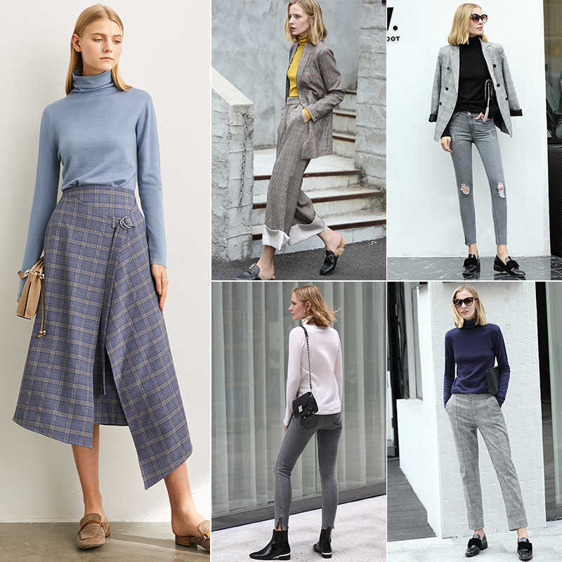 Women's Turtleneck Sweaters: Minimalist Autumn Winter Solid Casual Basic Sweater Tops