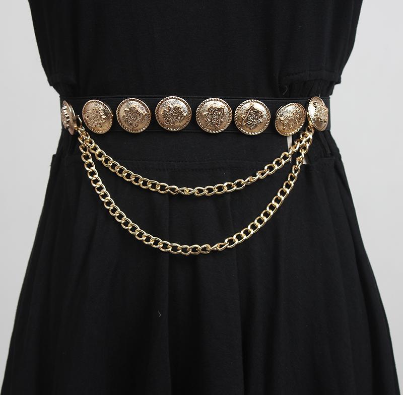 Belts Simple Ladies Belt Elastic Fine Rhinestone Decorative Dress Oriental Dance Waist Chain, Black
Belts Simple Ladies Belt Elastic Fine Rhinestone Decorative Dress Oriental Dance Waist Chain, Black