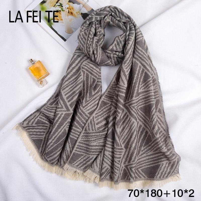 Scarves Luxury Ladies 100% Wool Scarf Women Viscose Hijab Stole Foulard Femme Long Pashmina Cashmere Shawl Cotton Winter 
Scarves Luxury Ladies 100% Wool Scarf Women Viscose Hijab Stole Foulard Femme Long Pashmina Cashmere Shawl Cotton Winter