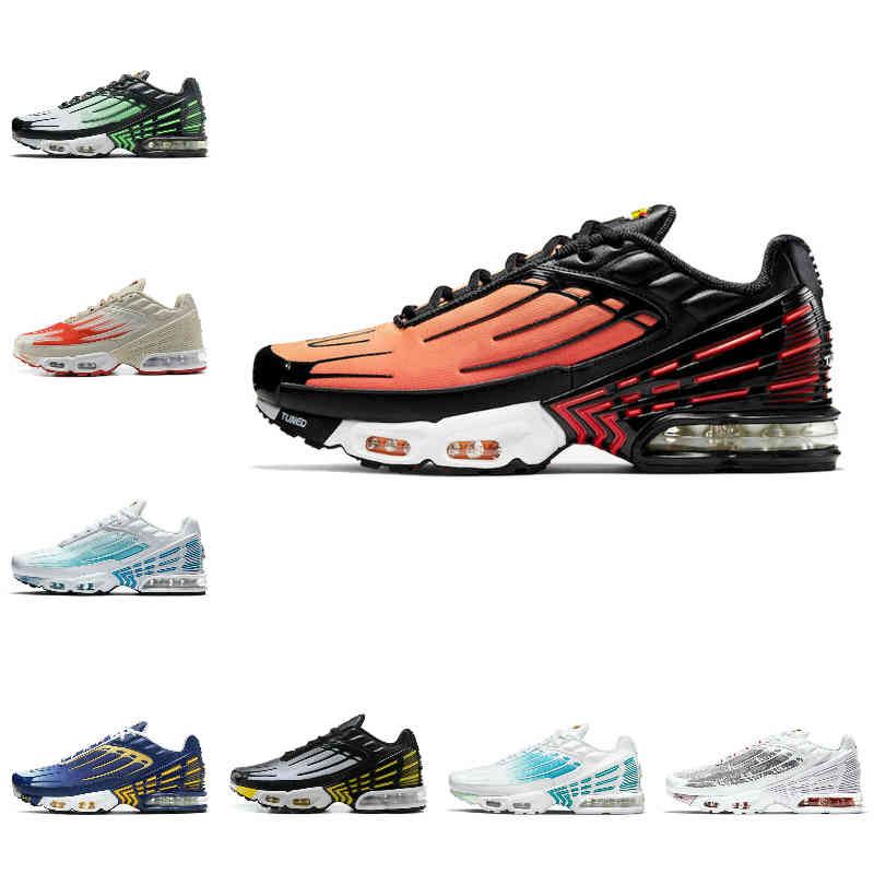 Top Quality Tn Plus 3 Tuned III 3s Men Sports Shoes Tiger Black White Vast Grey Crater Ghost Green Purple Nebula Parachute Hyper Violet Track Red Trainer Sneakers, Please contact us
Top Quality Tn Plus 3 Tuned III 3s Men Sports Shoes Tiger Black White Vast Grey Crater Ghost Green Purple Nebula Parachute Hyper Violet Track Red Trainer Sneakers, Please contact us