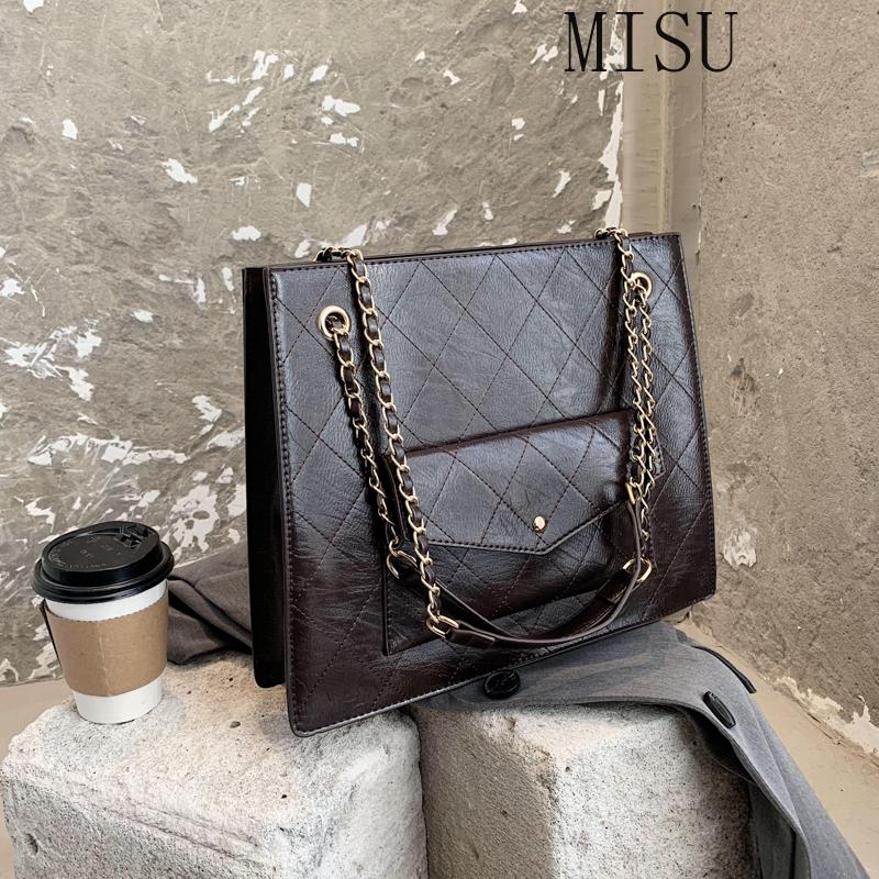High-quality autumn and winter large-capacity tote bag Female 2021 new fashion chain women's designer shoulder messenger bag, Black
High-quality autumn and winter large-capacity tote bag Female 2021 new fashion chain women's designer shoulder messenger bag, Black