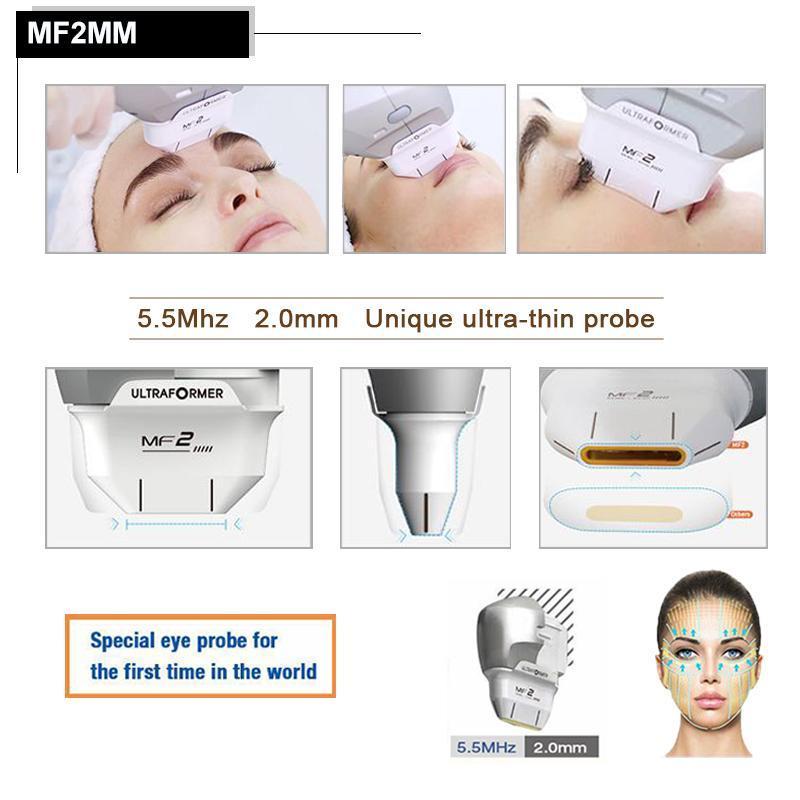 CE Certificate Korea 7D hifu portable High Intensity Focused Machine anti-aging ultrasound facical lift Wrinkle Removal for face and body