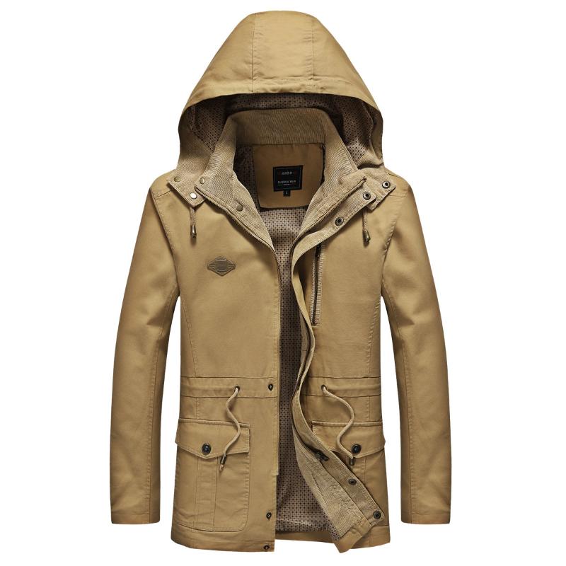 Men's Jackets Parka Hooded Jacket Autumn Winter Casual Mens Cotton Long Detachable Hat Warm Coat Thick Windproof Waterproof Outwear, Black
Men's Jackets Parka Hooded Jacket Autumn Winter Casual Mens Cotton Long Detachable Hat Warm Coat Thick Windproof Waterproof Outwear, Black