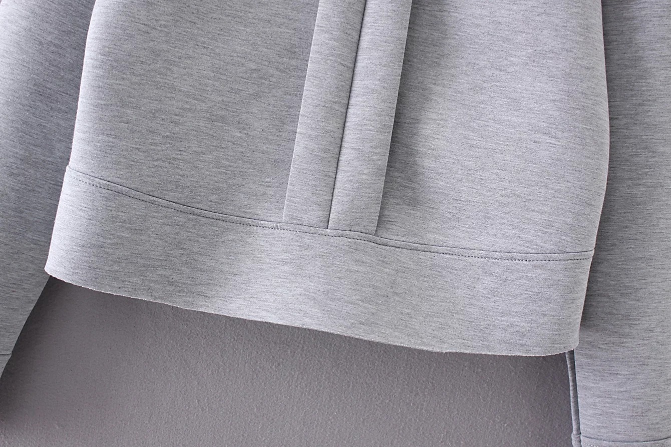 YD-50-8251 and the wind fall fashion new bow collar sleeve head space cotton casual 201212