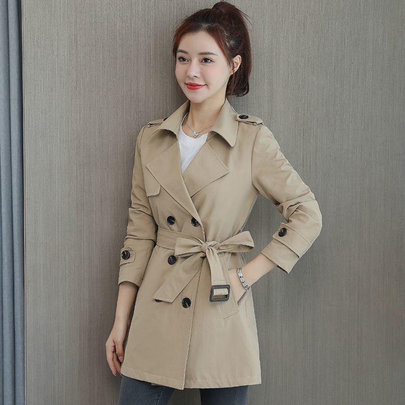 Women's Trench Coats 2021 Windbreaker Mid Long Spring And Autumn Waist Slim Double Breasted Fashion Lapel Large Size Coat For Women, Green double lining
Women's Trench Coats 2021 Windbreaker Mid Long Spring And Autumn Waist Slim Double Breasted Fashion Lapel Large Size Coat For Women, Green double lining