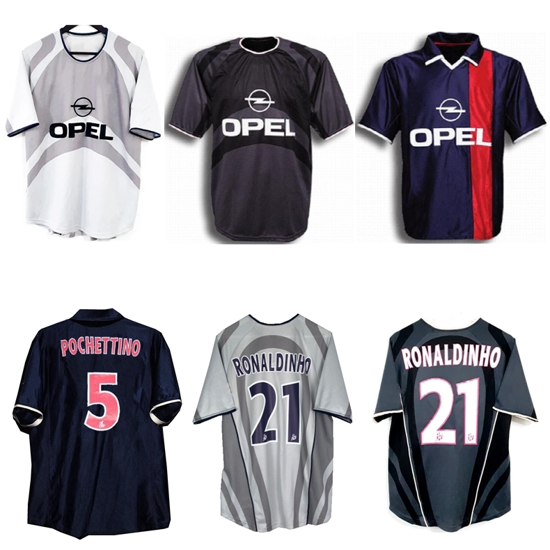 2001 2002 Paris Ronaldinho retro soccer jersey 01 02 Anelka Okocha Heinze Pochettino Arteta ALOISIO classic vintage football shirt, Home jersey
2001 2002 Paris Ronaldinho retro soccer jersey 01 02 Anelka Okocha Heinze Pochettino Arteta ALOISIO classic vintage football shirt, Home jersey