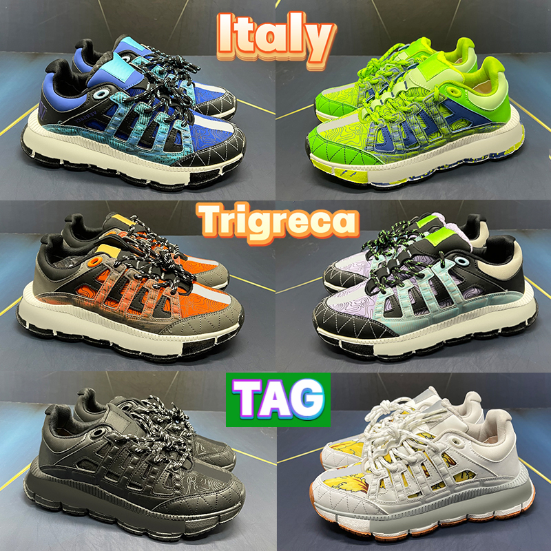 Mens Italy Trigreca sneakers casual Designer Shoes triple white gold gum print black silver deep blue royal women men trainers US 5.5-11, 16 bubble wrap packaging
Mens Italy Trigreca sneakers casual Designer Shoes triple white gold gum print black silver deep blue royal women men trainers US 5.5-11, 16 bubble wrap packaging