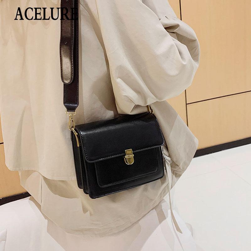 ACELURE Solid Color PU Leather Shoulder Crossbody Bags for Women Fashion Small Shopping Party Messenger Bags Ladies Purse Flap, Black
ACELURE Solid Color PU Leather Shoulder Crossbody Bags for Women Fashion Small Shopping Party Messenger Bags Ladies Purse Flap, Black
