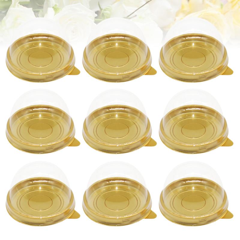 100pcs Round Egg-Yolk Puff Container Transparent Mooncake Dome Boxes Baking Packing Box (Golden Tray
100pcs Round Egg-Yolk Puff Container Transparent Mooncake Dome Boxes Baking Packing Box (Golden Tray