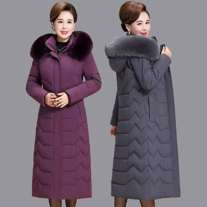 Long, Middle-aged Female Winter Jacket Skin Collarcotton Women's Clothes Big Size Hot Cotton Coat Xeht, Red
Long, Middle-aged Female Winter Jacket Skin Collarcotton Women's Clothes Big Size Hot Cotton Coat Xeht, Red