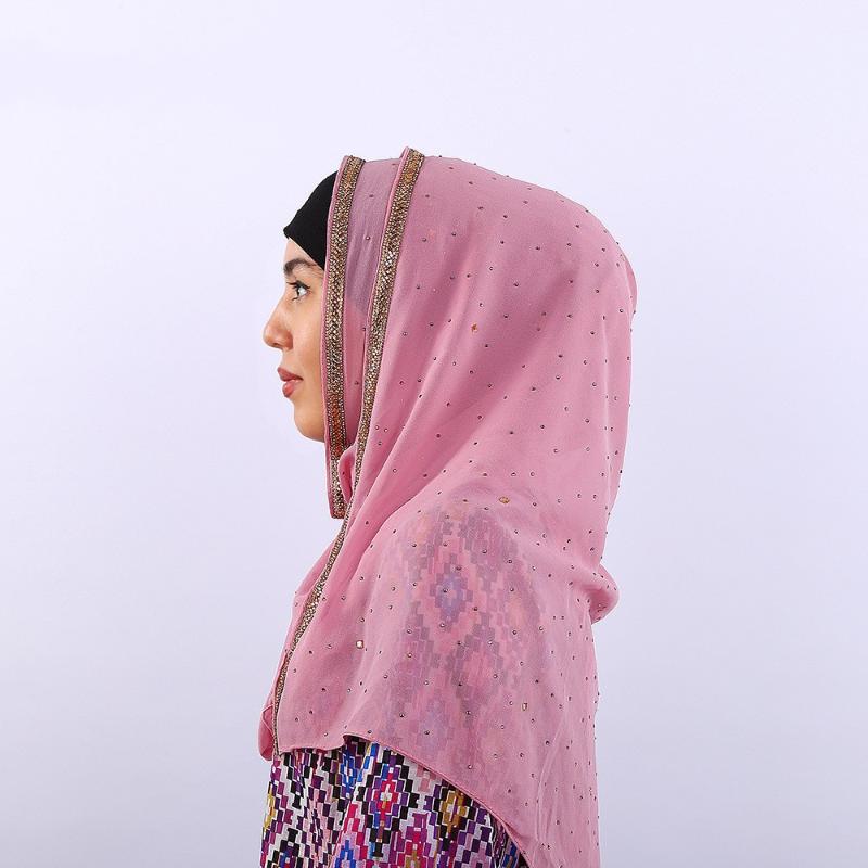 Scarves Muslim Glitter Rhinestone Chiffon Hijab Islamic Head Wrap Big Shawls Arab Turban Scarf Shayla
Scarves Muslim Glitter Rhinestone Chiffon Hijab Islamic Head Wrap Big Shawls Arab Turban Scarf Shayla
