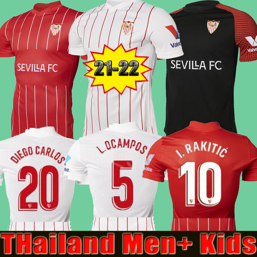 Thailand 21 22 FC Sevilla Soccer Jerseys Men + Kids 2021 2022 camisetas futbol RAKITIC DE JONG NAVAS Rodríguez OCAMPOS Football Shirts, 21 22 home player version
Thailand 21 22 FC Sevilla Soccer Jerseys Men + Kids 2021 2022 camisetas futbol RAKITIC DE JONG NAVAS Rodríguez OCAMPOS Football Shirts, 21 22 home player version