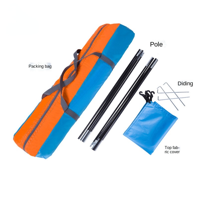 Tent Camping Camping Outdoor Disaster Relief Double Single Layer Camping 3-4 People(The logistics price Pls Contact us)