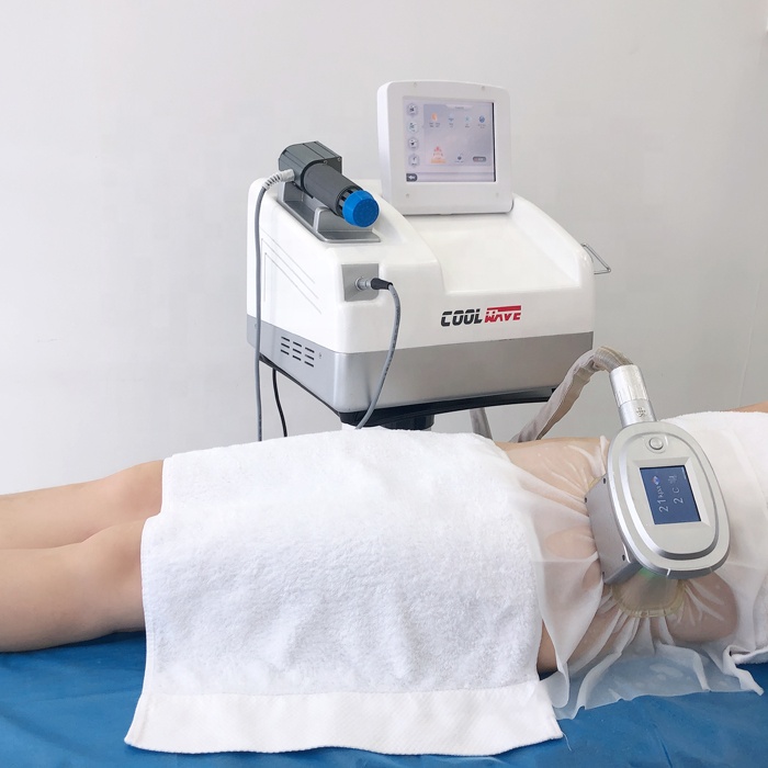 shock wave Physiotherhapy machine with Cryolipolysis Fat freezing Slimming machine 2 in one machine