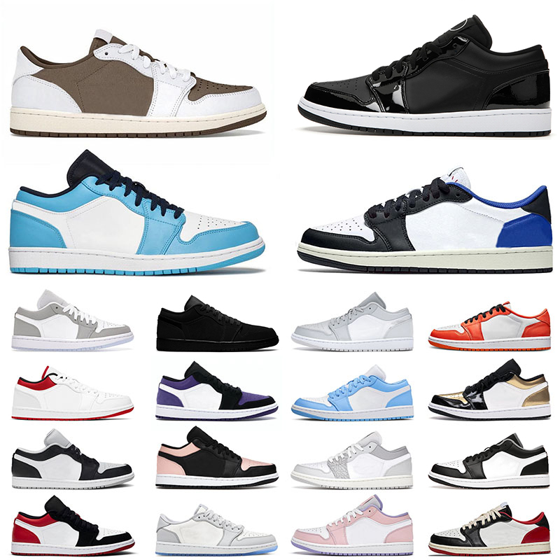 Reverse Mocha Jumpman 1 1s Low Mens Basketball Shoes All Black Carbon Fiber Fragment Wolf Grey UNC University Red Bred Pink Trainers Women Designer Sneakers, 36-45 paris
Reverse Mocha Jumpman 1 1s Low Mens Basketball Shoes All Black Carbon Fiber Fragment Wolf Grey UNC University Red Bred Pink Trainers Women Designer Sneakers, 36-45 paris
