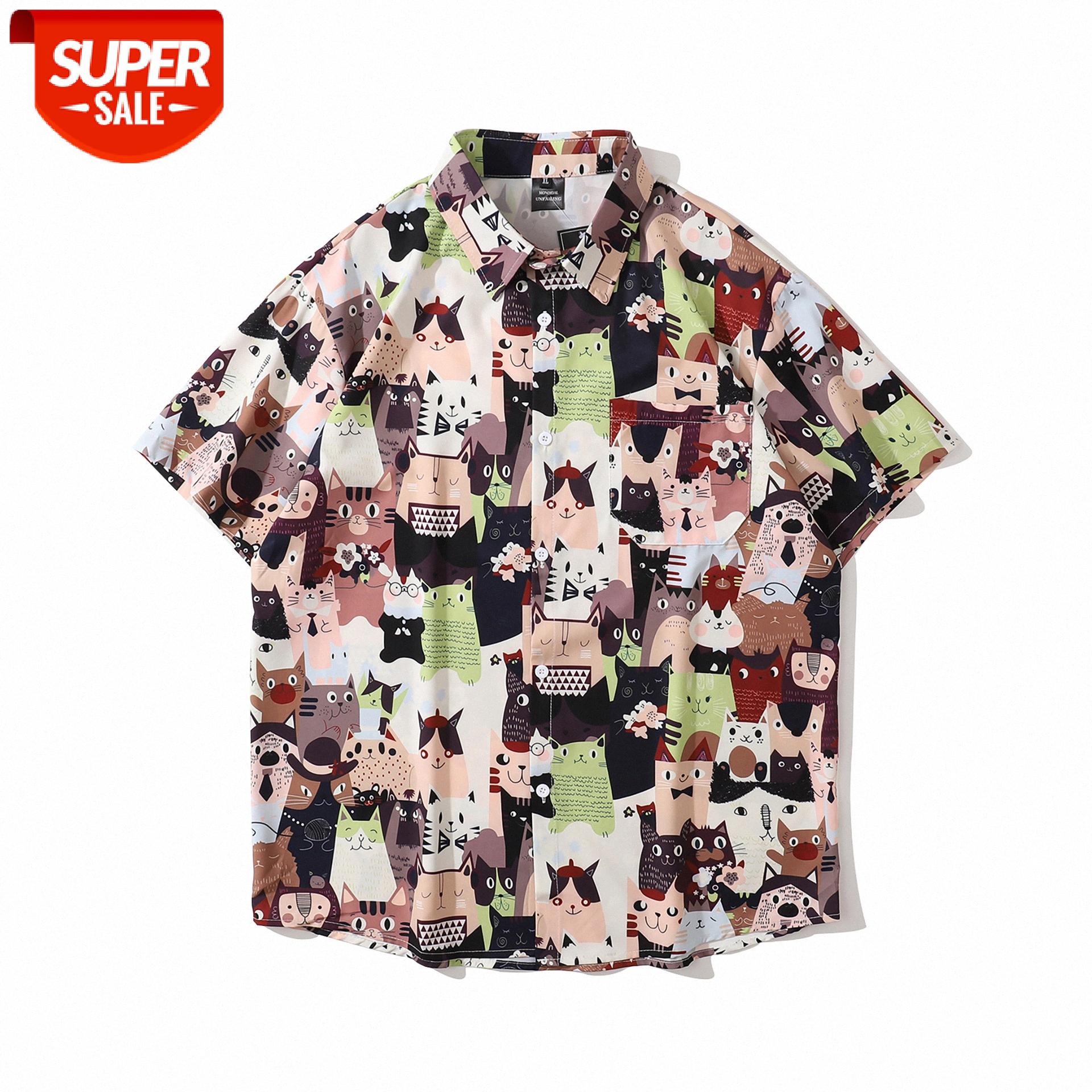 Short-sleeved full-print shirt Hong Kong style American vintage retro men and women Wei Yi couple shirts #E93A, White;black
Short-sleeved full-print shirt Hong Kong style American vintage retro men and women Wei Yi couple shirts #E93A, White;black