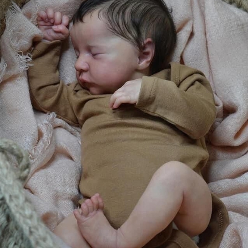 19inch Lifelike Reborn Dolls Levi in Two Versions Soft body or Full Body Silicone Soft Touch Flexible High Quality Handmade doll 220315
19inch Lifelike Reborn Dolls Levi in Two Versions Soft body or Full Body Silicone Soft Touch Flexible High Quality Handmade doll 220315