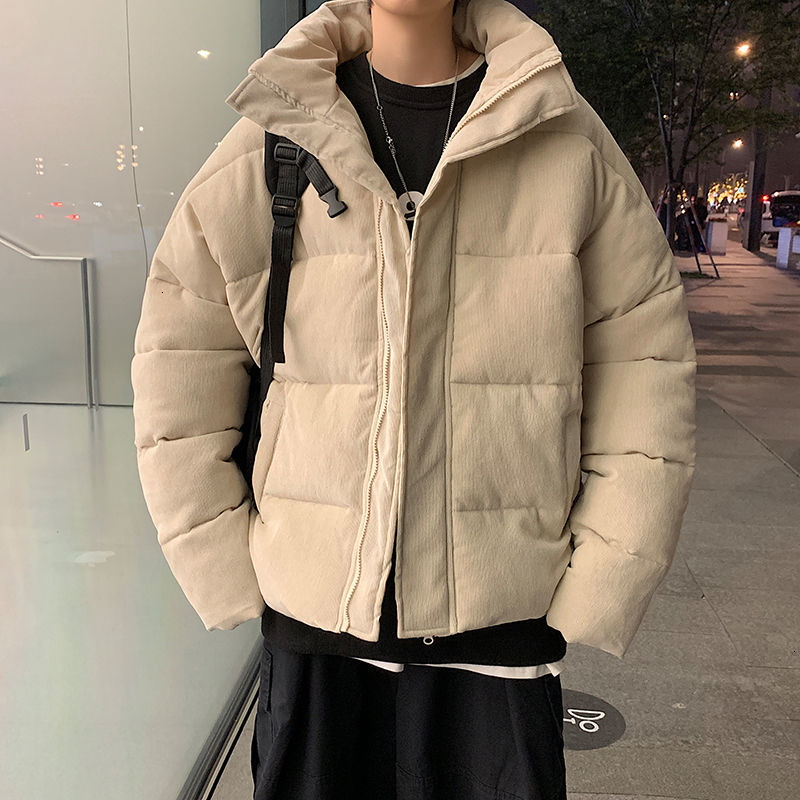 2021 New Winter Jacket Men's Warm Fashion Casual Solid Color Retro Thick Men Streetwear Wild Short Coat Mens Clothes Gfr1, Black
2021 New Winter Jacket Men's Warm Fashion Casual Solid Color Retro Thick Men Streetwear Wild Short Coat Mens Clothes Gfr1, Black