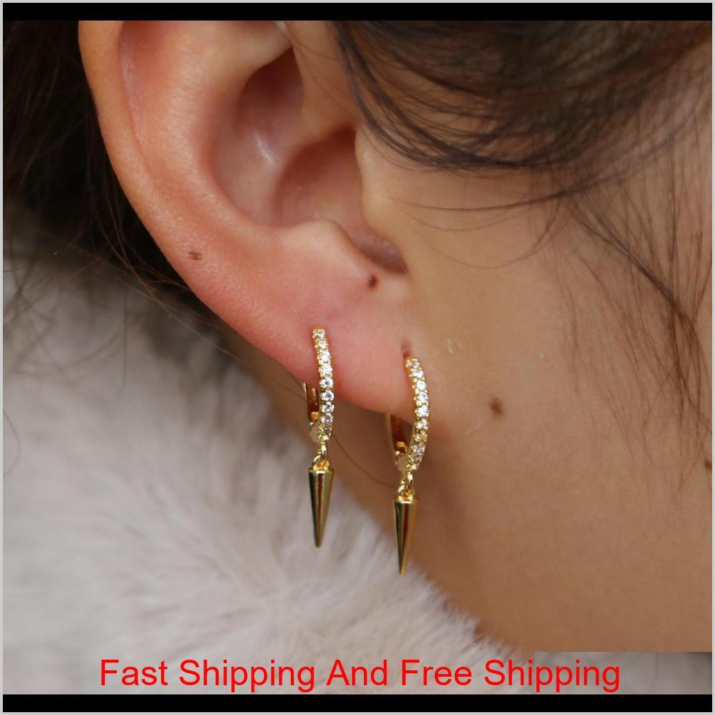 2019 Korean Style Gold Filled Dangle Cone Stud Earrings For Girls Women Simple Cute Studs Jewelry Pave Tiny Cz Punk Boys Brincos Nfmxs Xvene, Golden;silver
2019 Korean Style Gold Filled Dangle Cone Stud Earrings For Girls Women Simple Cute Studs Jewelry Pave Tiny Cz Punk Boys Brincos Nfmxs Xvene, Golden;silver