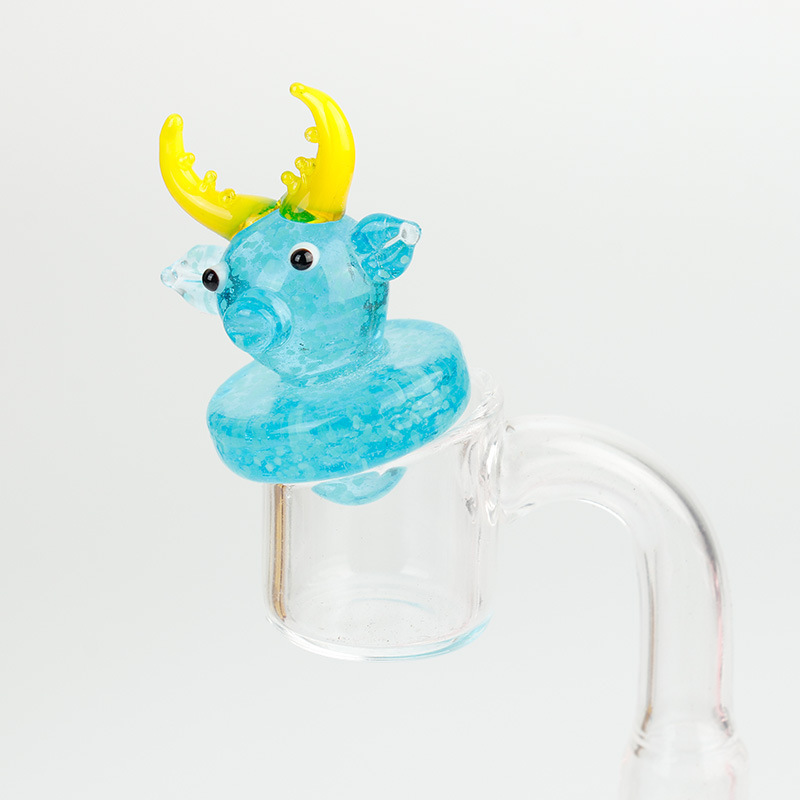 New luminous glass cigarette nail cover luminous glass cover panda bear old cow rabbit luminous cover
New luminous glass cigarette nail cover luminous glass cover panda bear old cow rabbit luminous cover