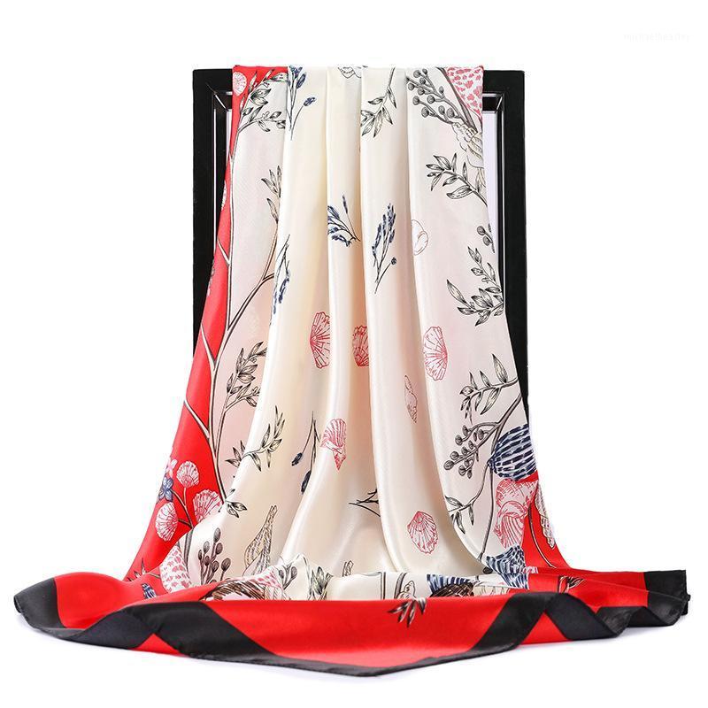 Scarves Autumn Fashion Square Towel Korean Style Floret Dustproof Kerchief Female Sunscreen Silk Luxury Print 90X90CM Shawls
Scarves Autumn Fashion Square Towel Korean Style Floret Dustproof Kerchief Female Sunscreen Silk Luxury Print 90X90CM Shawls