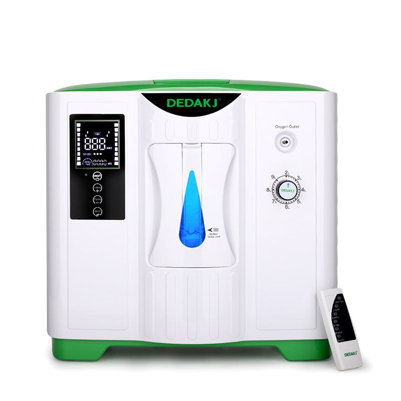 DEDAKJ-2AE Green 2-9L Large Flow Household Oxygen Concentrator Density 30%-88% adjustable Oxygen Generator Oxygen Machine with remote contro
DEDAKJ-2AE Green 2-9L Large Flow Household Oxygen Concentrator Density 30%-88% adjustable Oxygen Generator Oxygen Machine with remote contro