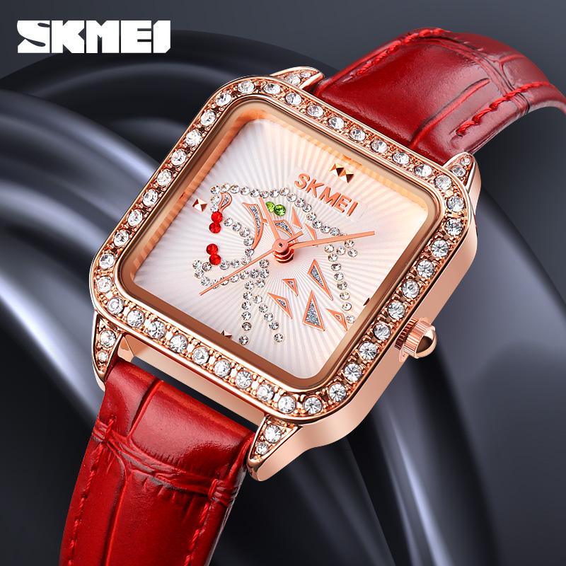 Wristwatches Top Diamond Women Watches High Quality Rose Gold Quartz Watch Fashion Ladies Dress Wristwatch For Gift, White
Wristwatches Top Diamond Women Watches High Quality Rose Gold Quartz Watch Fashion Ladies Dress Wristwatch For Gift, White