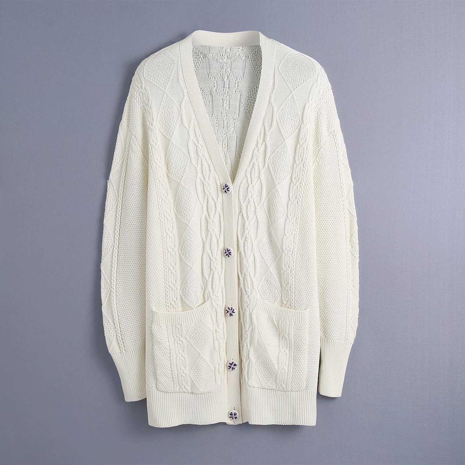 Women Knitted Oversized Cardigan Long Sleeves V-neck Sweater Casual Fashion Chic Lady Woman Knit Tops 210709, Tube top
Women Knitted Oversized Cardigan Long Sleeves V-neck Sweater Casual Fashion Chic Lady Woman Knit Tops 210709, Tube top