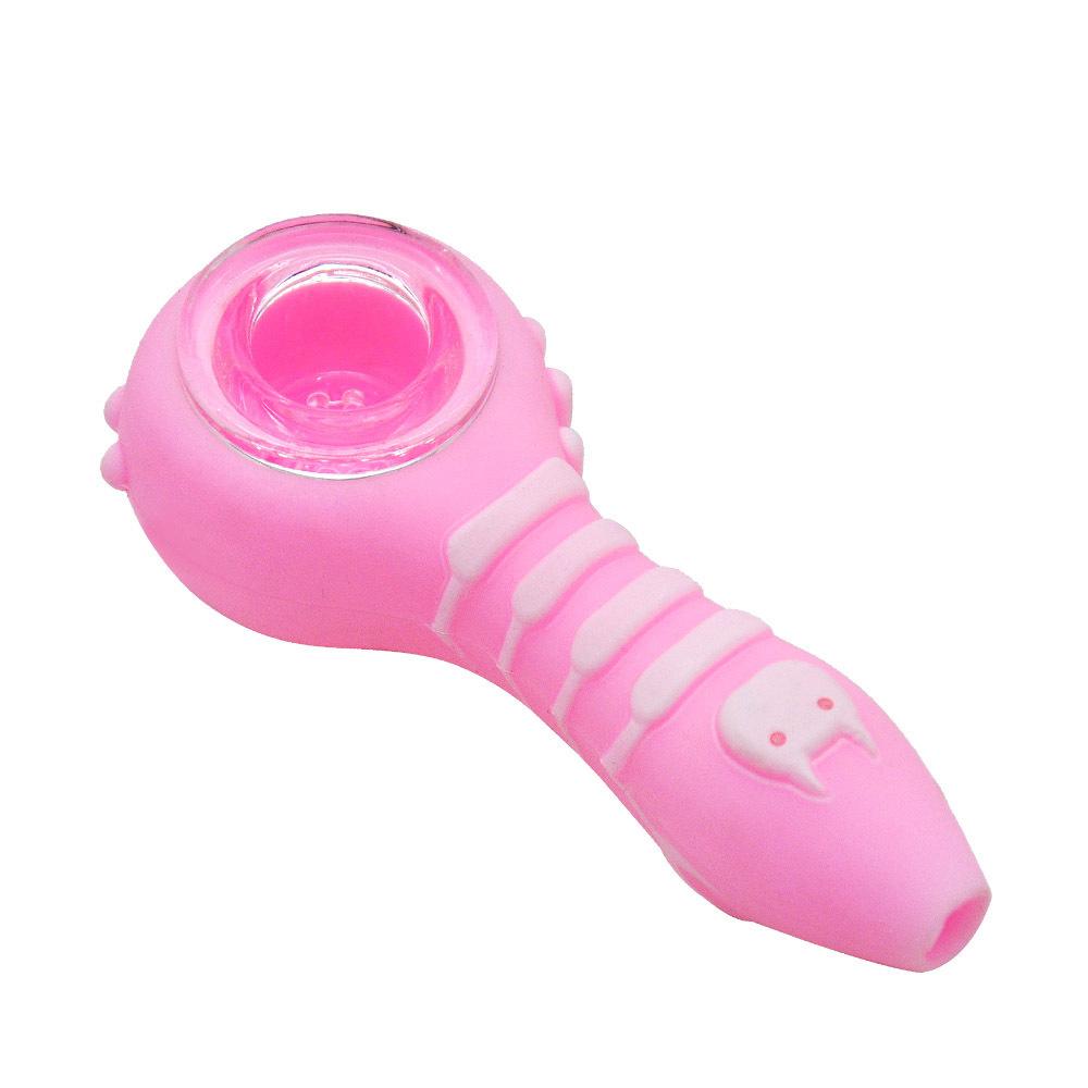 Cat design Silicone Smoking Pipe Tobacco Pipes Spoon Cigarette Tubes Glass Bong Dry Herb Smoke Accessories
Cat design Silicone Smoking Pipe Tobacco Pipes Spoon Cigarette Tubes Glass Bong Dry Herb Smoke Accessories