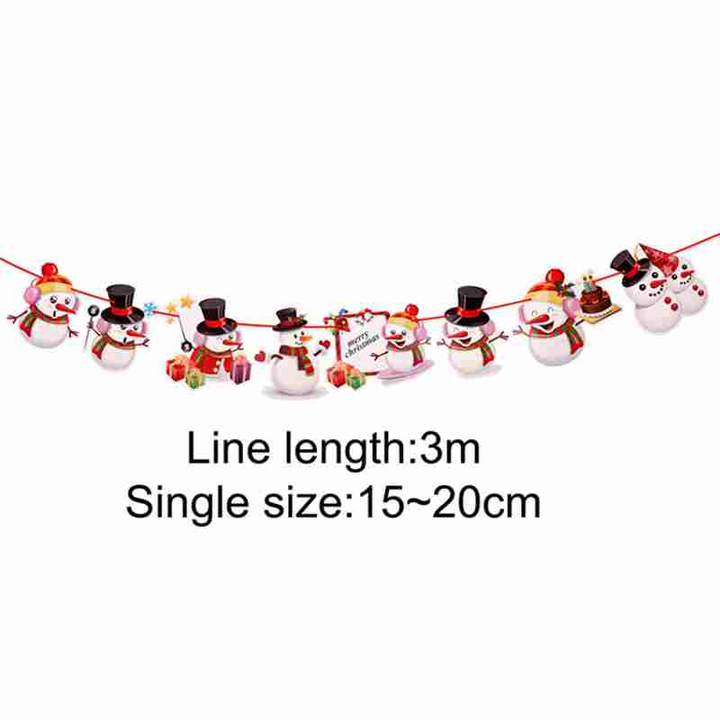 2018 Christmas Banner Wall Hangings Xmas Tree Elk Snowman Santa Claus Ornaments Pendant Merry Christmas Decorations for Home
2018 Christmas Banner Wall Hangings Xmas Tree Elk Snowman Santa Claus Ornaments Pendant Merry Christmas Decorations for Home