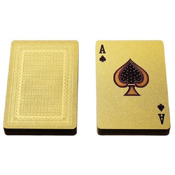Fashion Personality Poker Playing Card Golden Frosted High Temperature Laser Embossing PET Waterproof Poker keychain pendant
Fashion Personality Poker Playing Card Golden Frosted High Temperature Laser Embossing PET Waterproof Poker keychain pendant