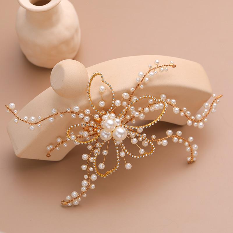 Hair Clips & Barrettes FORSEVEN Korean Style Simulated Pearl Crystal Flower Women Girl Bridal Bride Wedding Party Hairpin Hairgrip Jewelry, Golden;silver
Hair Clips & Barrettes FORSEVEN Korean Style Simulated Pearl Crystal Flower Women Girl Bridal Bride Wedding Party Hairpin Hairgrip Jewelry, Golden;silver