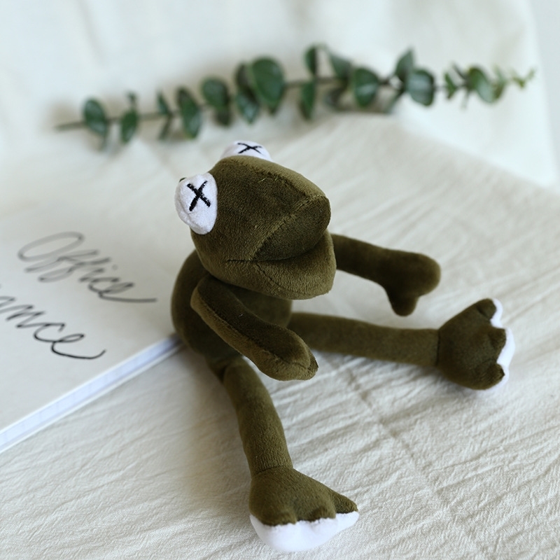 Plush doll grabbing machine Sesame Street long legged Frog Pendant bag pendant key chain plush toys
Plush doll grabbing machine Sesame Street long legged Frog Pendant bag pendant key chain plush toys