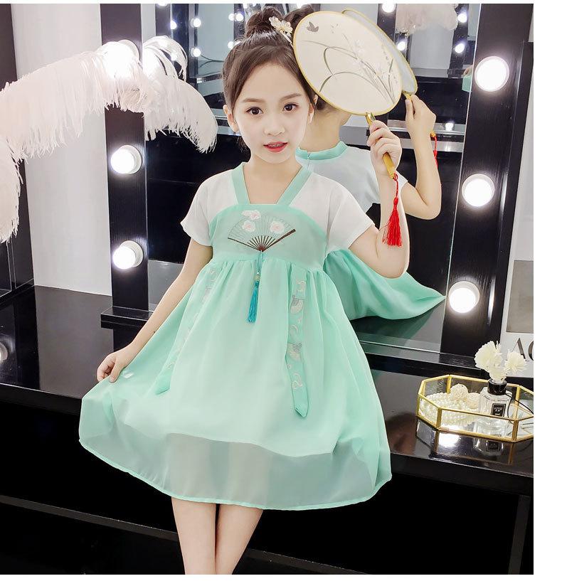 Girl's Dresses Baby Fashion Hanfu Girls Dress Summer Costume Children Super Fairy Girl Chinese Style Stitching Embroidery, Red;yellow
Girl's Dresses Baby Fashion Hanfu Girls Dress Summer Costume Children Super Fairy Girl Chinese Style Stitching Embroidery, Red;yellow