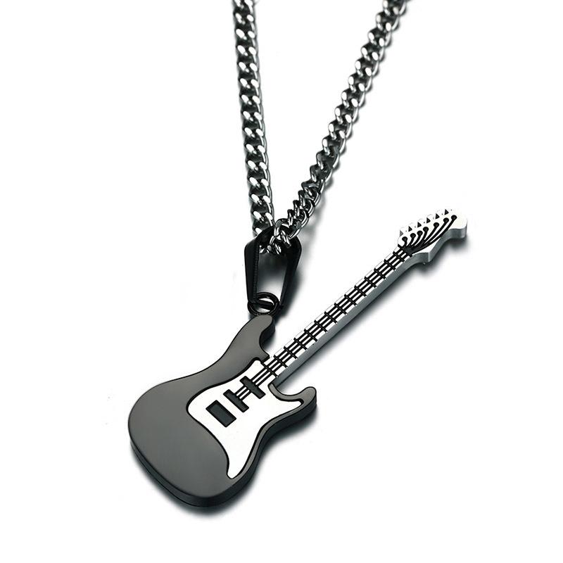 Pendant Necklaces Chain Necklace Men Stainless Steel Guitar Hip Hop Band Chains Male Accessories Jewelry The Neck
Pendant Necklaces Chain Necklace Men Stainless Steel Guitar Hip Hop Band Chains Male Accessories Jewelry The Neck
