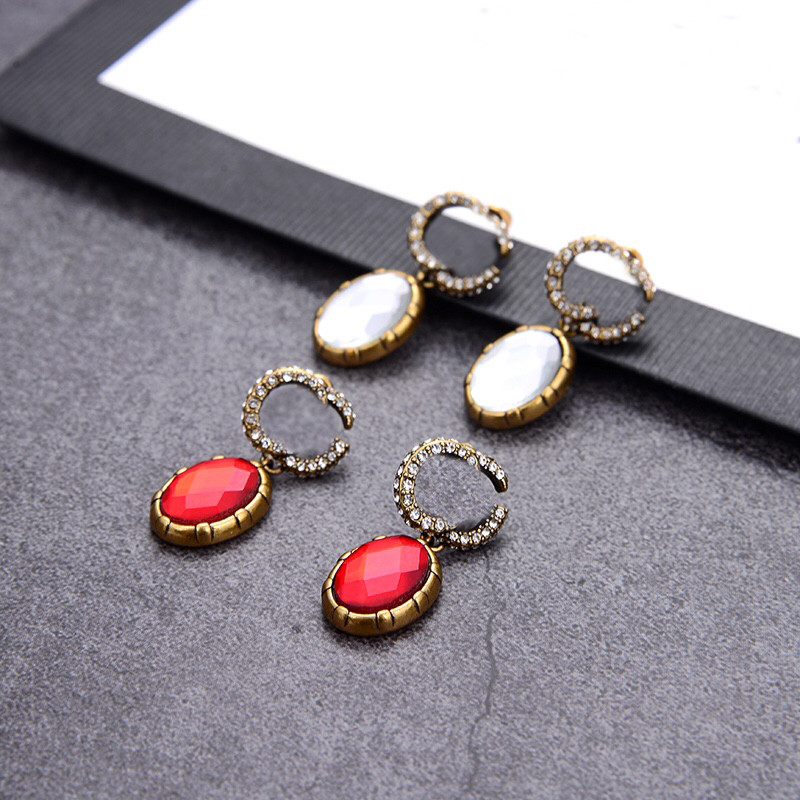 Vintage Diamond Earrings Double Letters Designer Charm Studs Retro Alphabet Pendant Earrings For Girl Jewelry Gift
Vintage Diamond Earrings Double Letters Designer Charm Studs Retro Alphabet Pendant Earrings For Girl Jewelry Gift
