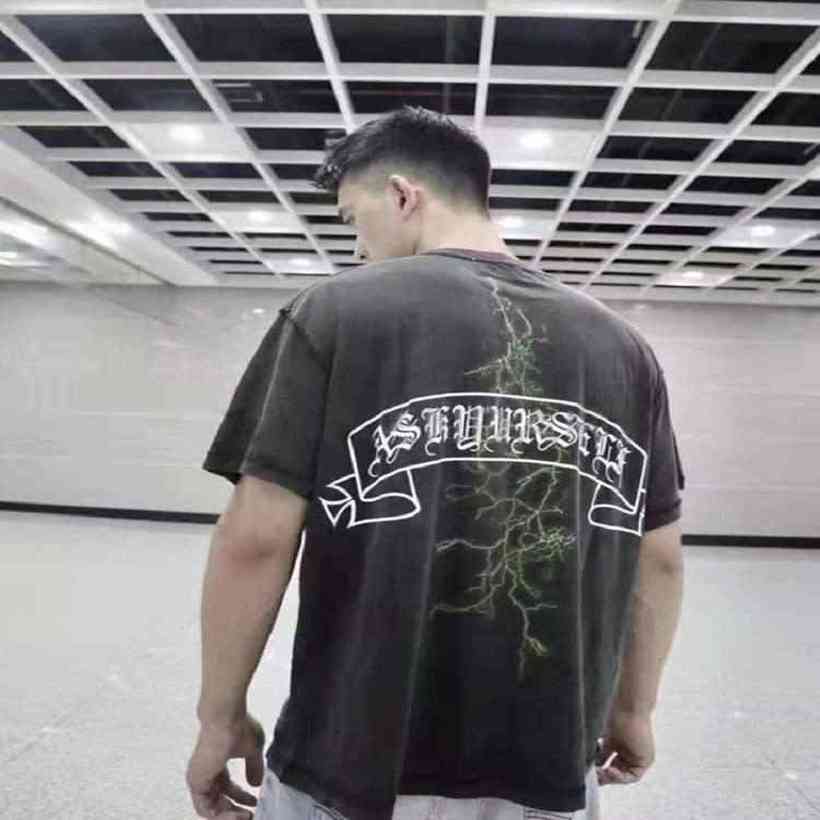 Askyurself 21ss Sanskrit Letter Lightning Cato Tops Tea Herbs Vintage T-shirts Streetwear Men Women' T-shirt Crop Top, Black
Askyurself 21ss Sanskrit Letter Lightning Cato Tops Tea Herbs Vintage T-shirts Streetwear Men Women' T-shirt Crop Top, Black