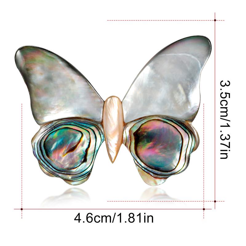 Pins, Brooches Vintage Design Multicolor Butterfly Pin Carved Shell Gold Tone Brooch Gift
Pins, Brooches Vintage Design Multicolor Butterfly Pin Carved Shell Gold Tone Brooch Gift