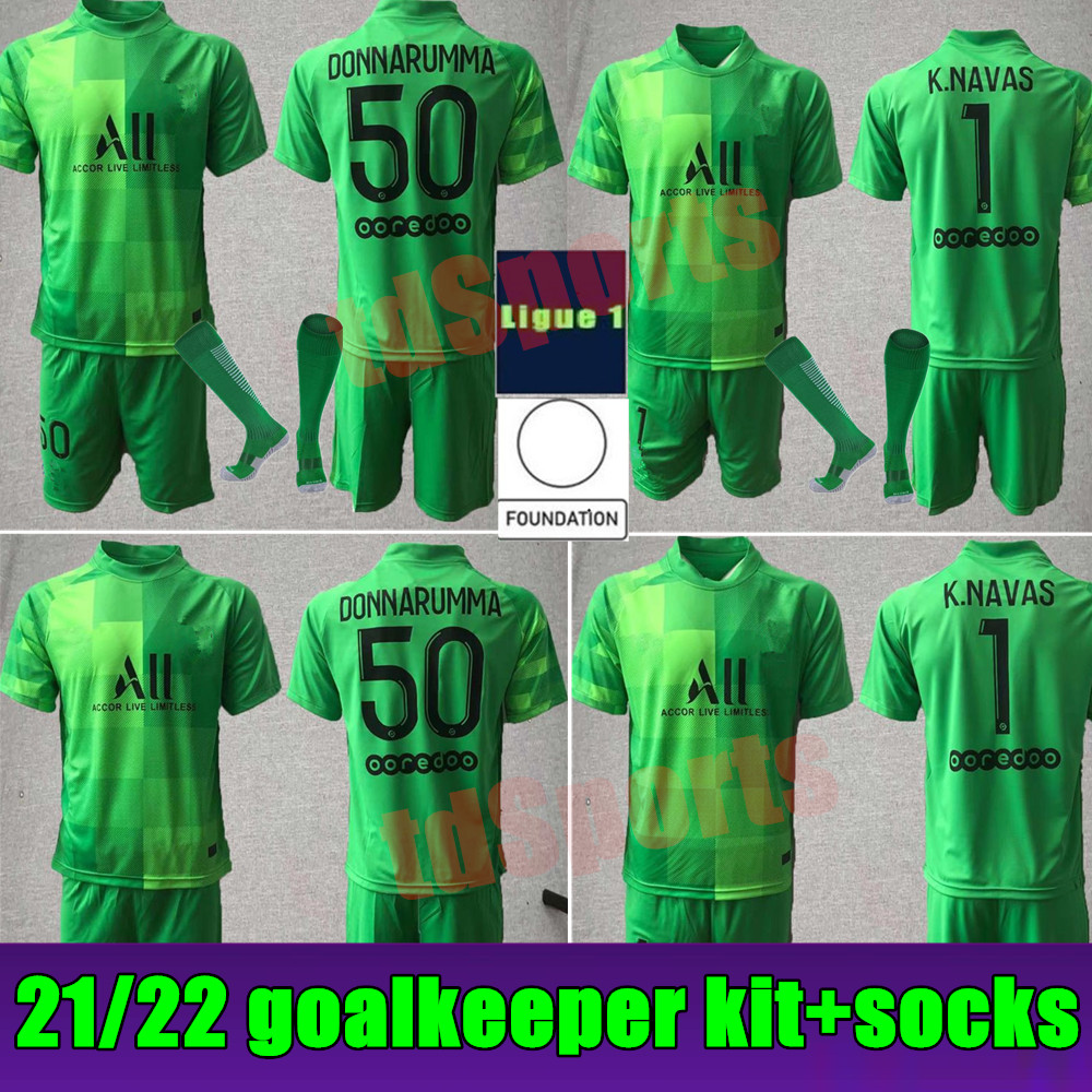 21 22 Paris adult Men kits Youth Germain Long Sleeve Soccer jerseys GK 2021 2022 Goalkeeper 1 Keylor Navas Jersey 50 Gianluigi Donnarumma Kids kit Football Shirt, As shown in illustration
21 22 Paris adult Men kits Youth Germain Long Sleeve Soccer jerseys GK 2021 2022 Goalkeeper 1 Keylor Navas Jersey 50 Gianluigi Donnarumma Kids kit Football Shirt, As shown in illustration