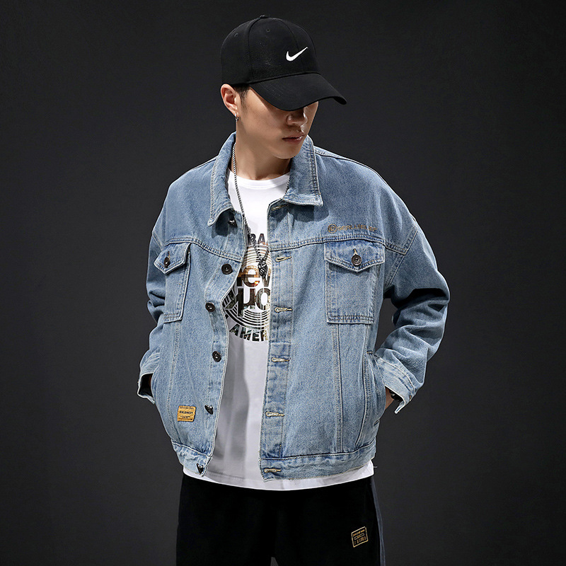 2021 New Japanese Style Fashion Jackets Vintage Designer Loose Fit Casual Denim Jacket Men Coats Streetwear Hip Hop Chaqueta Hombre V9lc, Black
2021 New Japanese Style Fashion Jackets Vintage Designer Loose Fit Casual Denim Jacket Men Coats Streetwear Hip Hop Chaqueta Hombre V9lc, Black