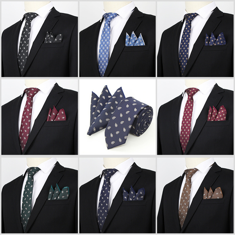 Cravat Mens Formal Wear Tie Business Wedding Set Polyester Yarn Pocket Square Suit Necktie Industry of Shengzhou City Factory Wholesale
Cravat Mens Formal Wear Tie Business Wedding Set Polyester Yarn Pocket Square Suit Necktie Industry of Shengzhou City Factory Wholesale