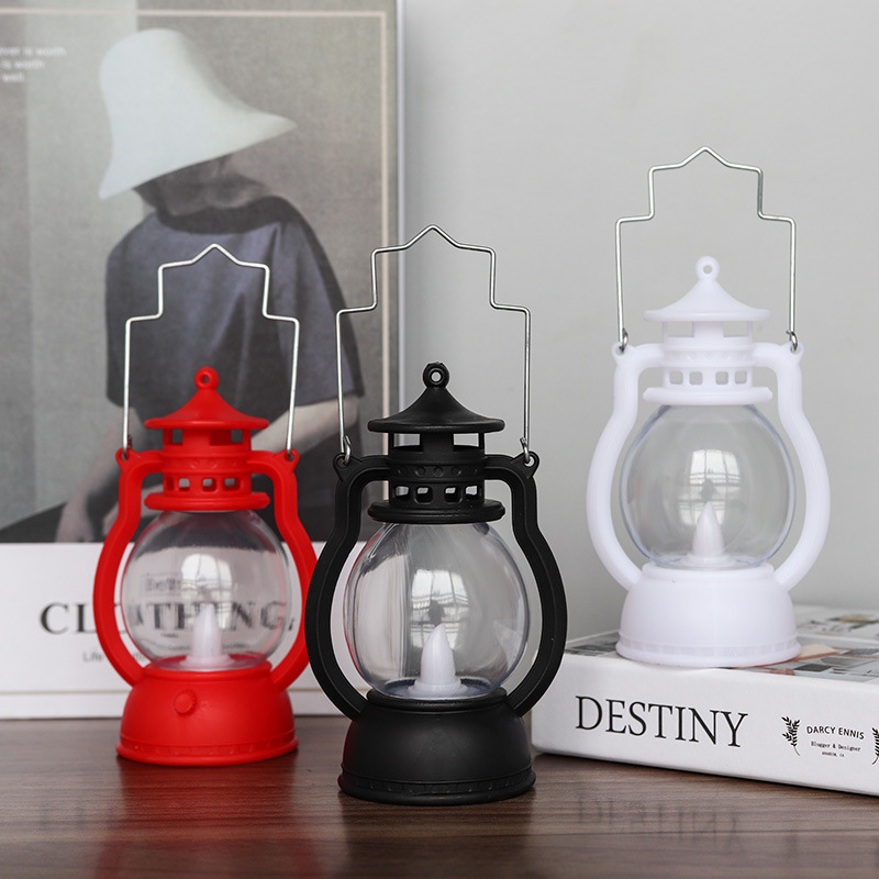 Halloween (With Battery) Retro kerosene candle lamp High Quality Novelty Holiday Atmosphere Gifts
