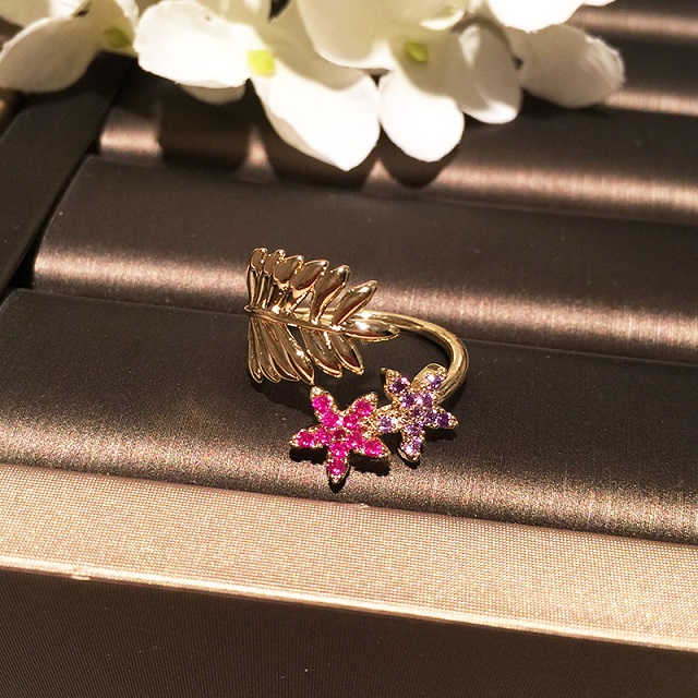 Open adjustable diamond zirconia flower leaves pretty rings luxury designer fashion rings for women girls gifts, Silver
Open adjustable diamond zirconia flower leaves pretty rings luxury designer fashion rings for women girls gifts, Silver