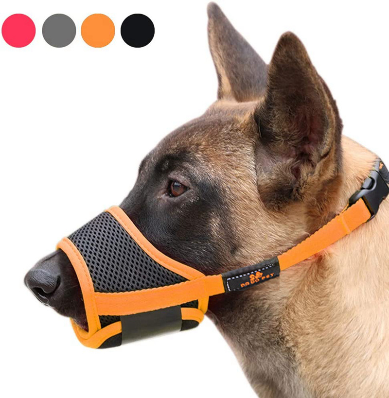 Dog Muzzle Nylon Soft Muzzle Anti-Biting Barking Secure Mesh Breathable Pets Mouth Cover for Small Medium Large Dogs 4 Colors 4 Sizes
Dog Muzzle Nylon Soft Muzzle Anti-Biting Barking Secure Mesh Breathable Pets Mouth Cover for Small Medium Large Dogs 4 Colors 4 Sizes