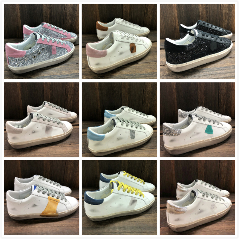 Italy Brand Hi Star Sneakers Golden Shoe Classic Double height Bottom Do-old Dirty Gooses luxury Designer Man Women Shoes high quality, Star35
Italy Brand Hi Star Sneakers Golden Shoe Classic Double height Bottom Do-old Dirty Gooses luxury Designer Man Women Shoes high quality, Star35