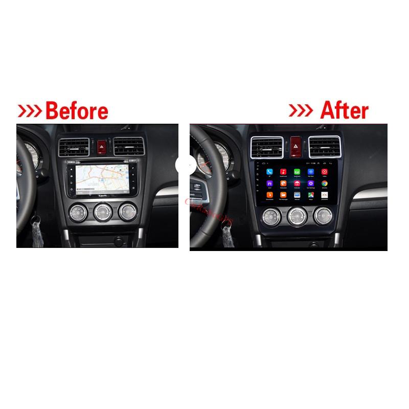 9 Inch Android 10 Car dvd GPS Unit Player for Subaru Forester 2015-2017 with WiFi Music USB support TPMS DVR OBD II Carplay