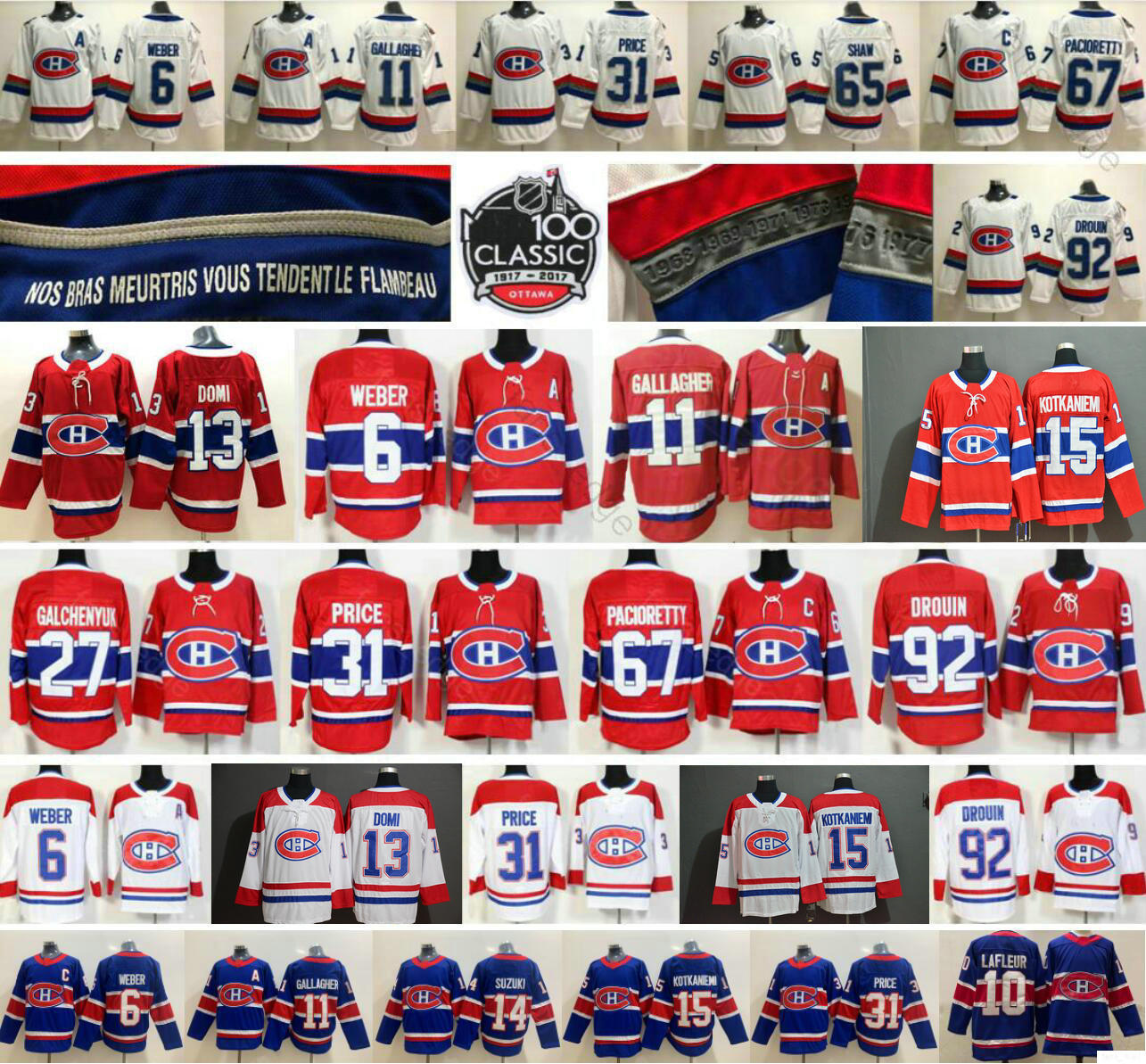 2021 Reverse Retro Montreal Canadiens 31 Carey Price 6 Shea Weber 11 Brendan Gallagher 14 Nick Suzuki 15 Jesperi Kotkaniemi Hockey Jerseys, Red men size s-xxxl
2021 Reverse Retro Montreal Canadiens 31 Carey Price 6 Shea Weber 11 Brendan Gallagher 14 Nick Suzuki 15 Jesperi Kotkaniemi Hockey Jerseys, Red men size s-xxxl