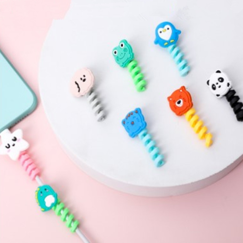 New Cable Protector Cute Cartoon Data Line Straps and Charms Protective Charging Earphone and USB Winder Wire Cord Organizer Cover anti breaking head holder
New Cable Protector Cute Cartoon Data Line Straps and Charms Protective Charging Earphone and USB Winder Wire Cord Organizer Cover anti breaking head holder